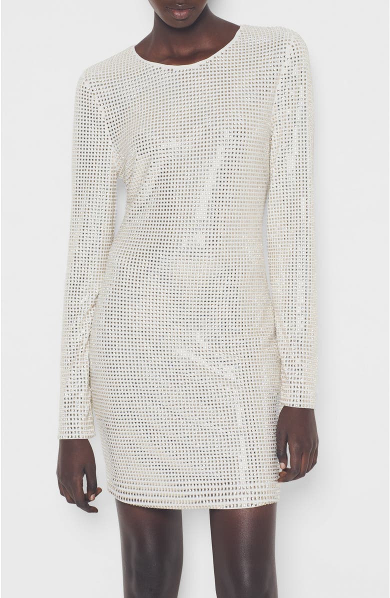 AS by DF Champagne Dress, Alternate, color, Winter White