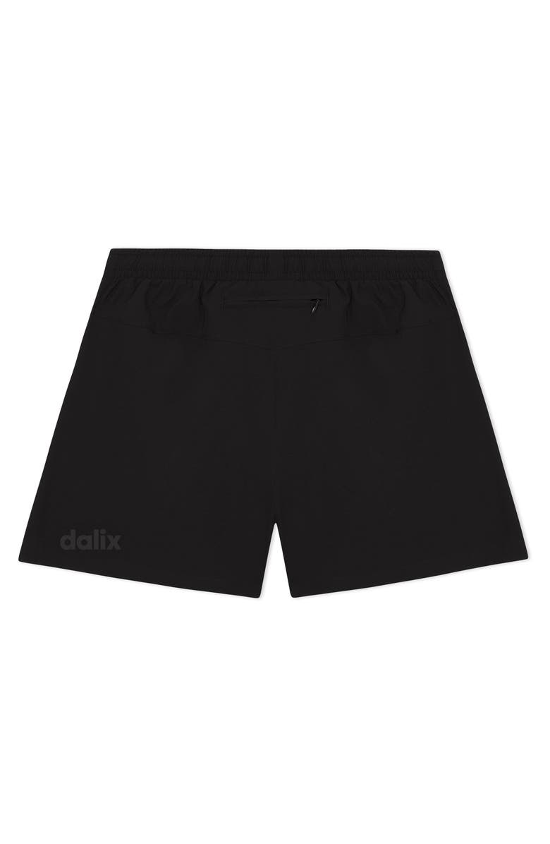 Dalix Womens Ghost Midweight Active Shorts, Alternate, color, Black