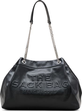 The Large Chain Sack Leather Bag