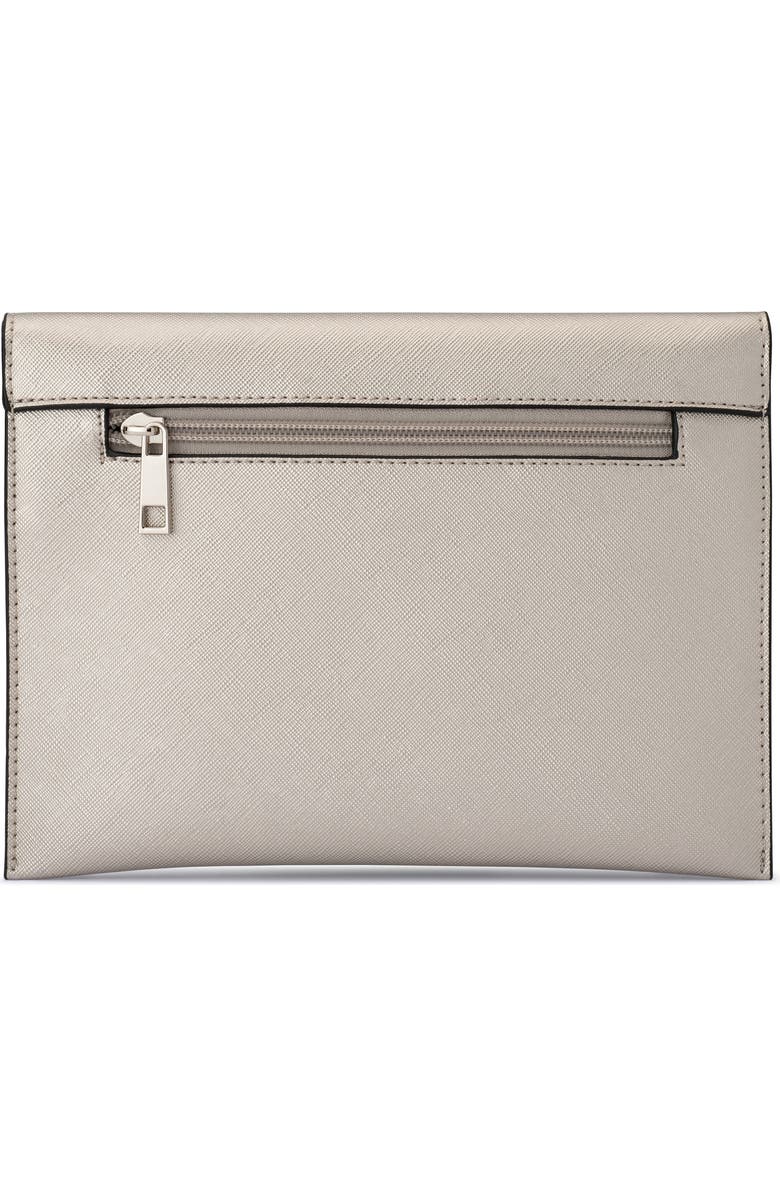 Olga Berg Annalee Crystal Trim Clutch, Alternate, color,