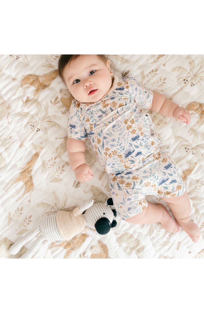 CRANE BABY Plush Cotton Stuffed Animal, Alternate, color, Black/ White