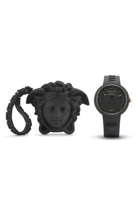 Medusa Pop Silicone Watch, 39mm