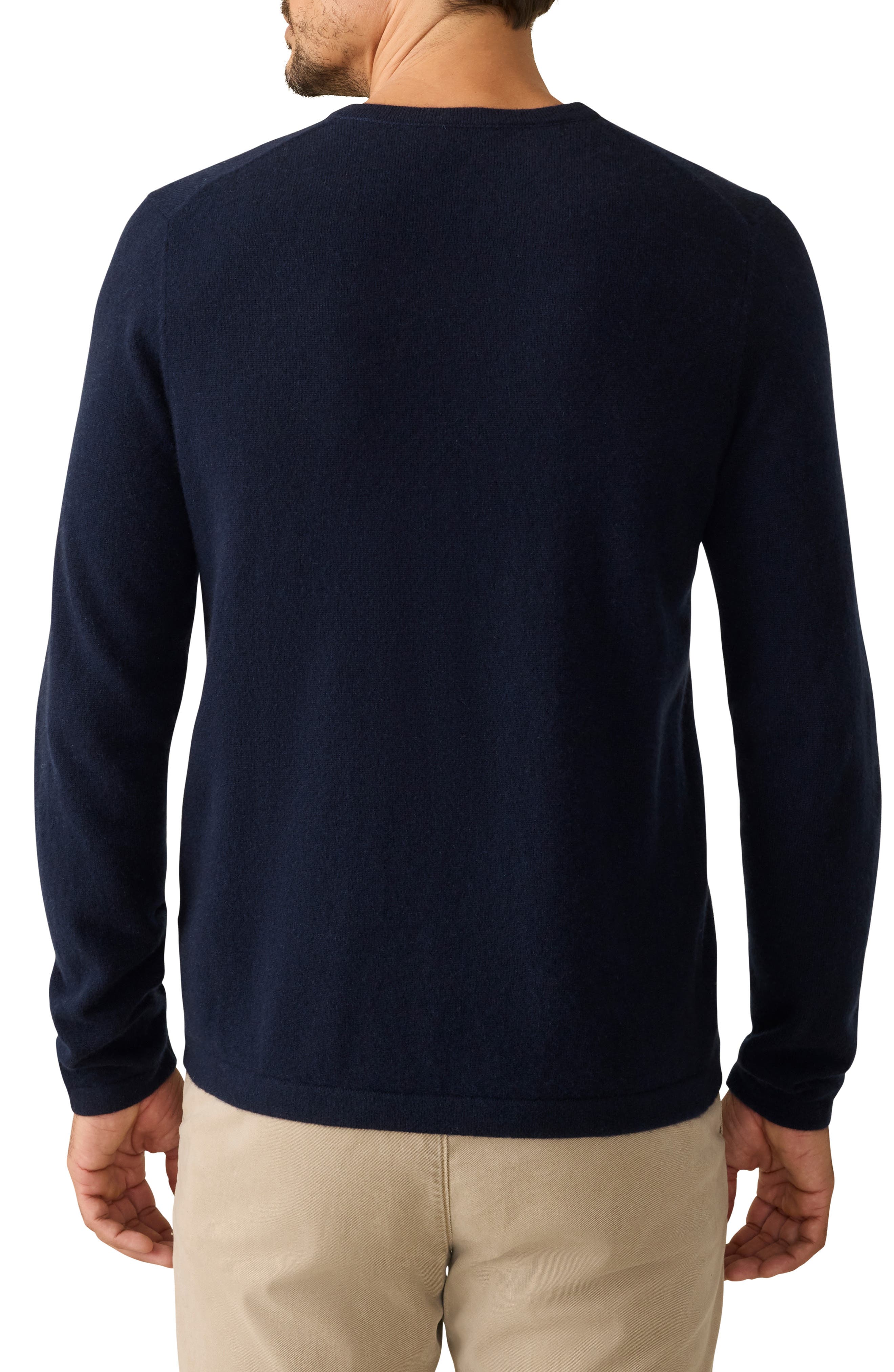 Cashmere Stripe Crewneck Sweater - image 2