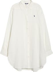 Polo Ralph Lauren Boyfriend Long Sleeve Cover-Up Tunic
