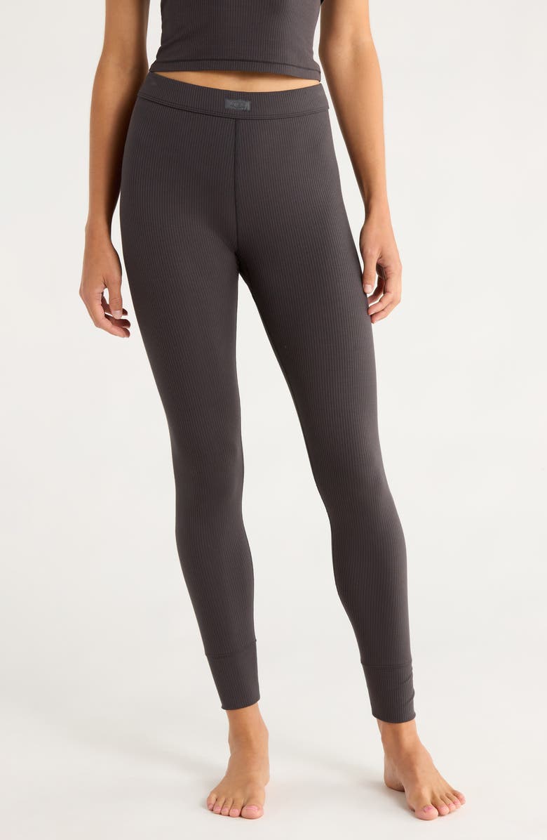 UGG<sup>®</sup> Paloma II Rib High Waist Lounge Leggings, Main, color, Ink
