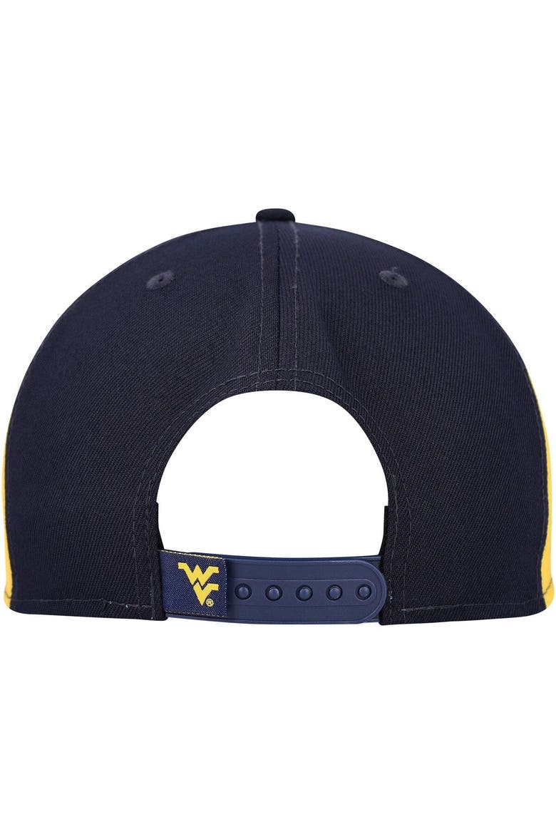 Men's New Era  Navy West Virginia Mountaineers Outright 9FIFTY Snapback Hat, Alternate, color, Navy