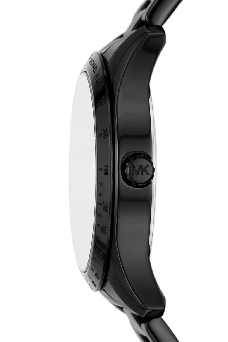 Berkley Chronograph Bracelet Watch, 36mm, Alternate, color, BLACK