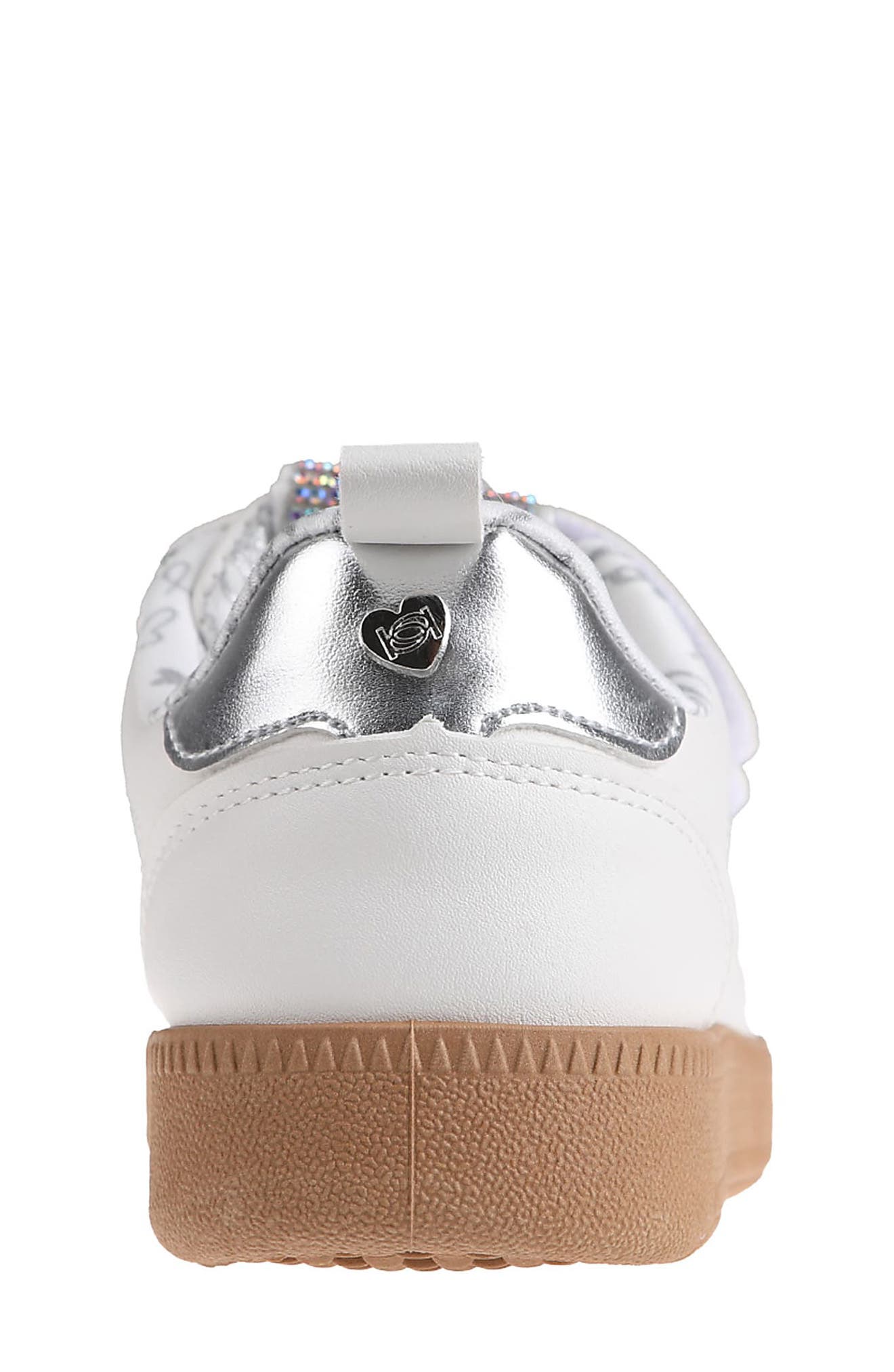 bebe Kids' Triple Strap Sneaker, Alternate, color, 
