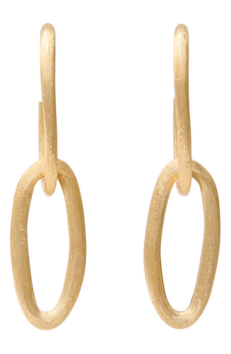 Marco Bicego Jaipur Double Link Earrings, Alternate, color, Yellow Gold