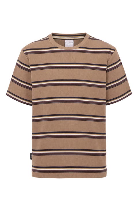 Kids' Ribbed Striped T-Shirt