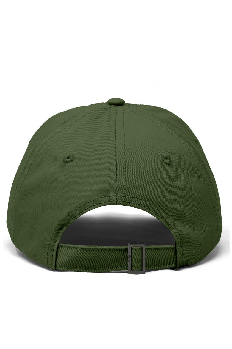 Honduran Bat Embroidered Dad Hat, Alternate, color, Olive