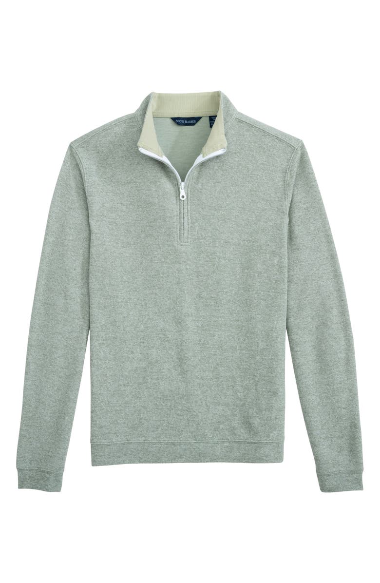 Scott Barber Marled Half Zip Sweatshirt, Alternate, color, 