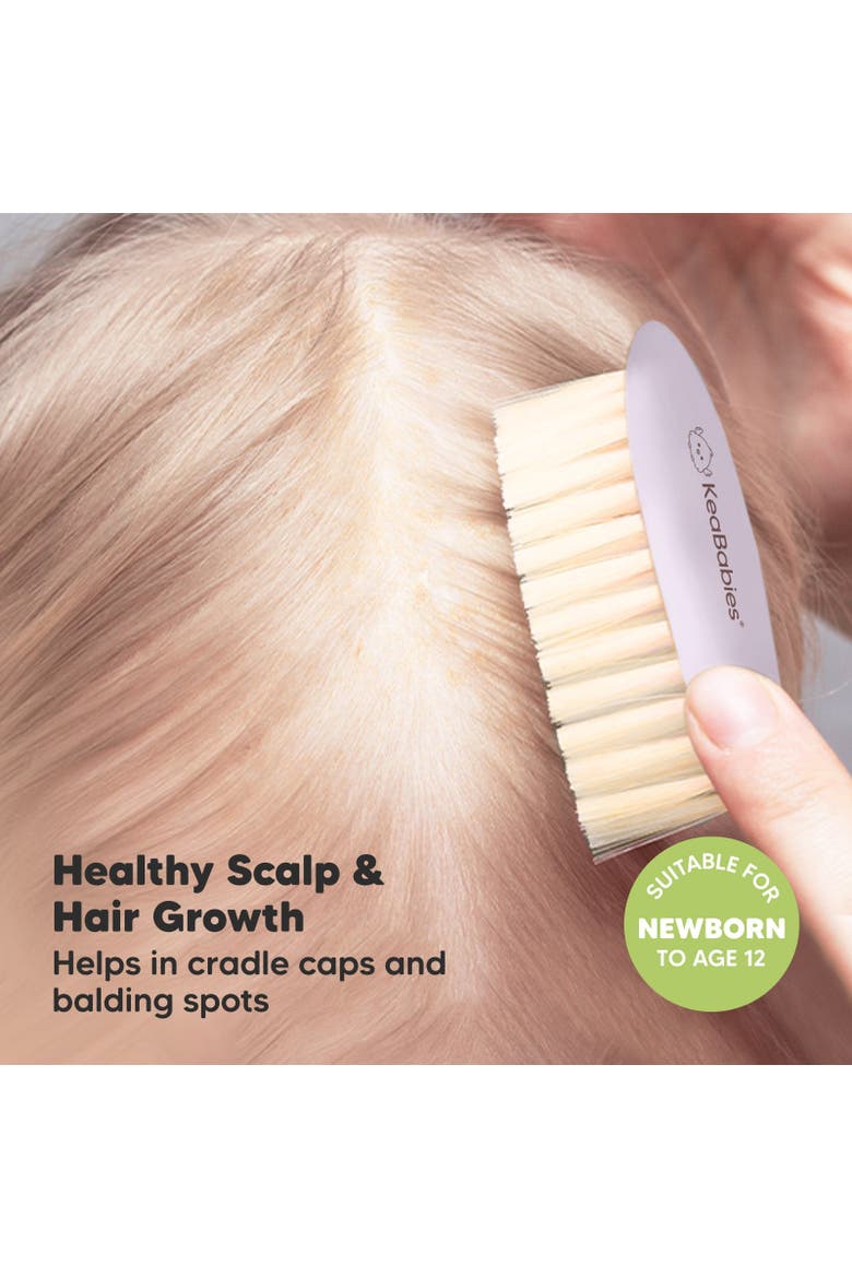Baby Hair Brush and Comb Set, Alternate, color, Thistle