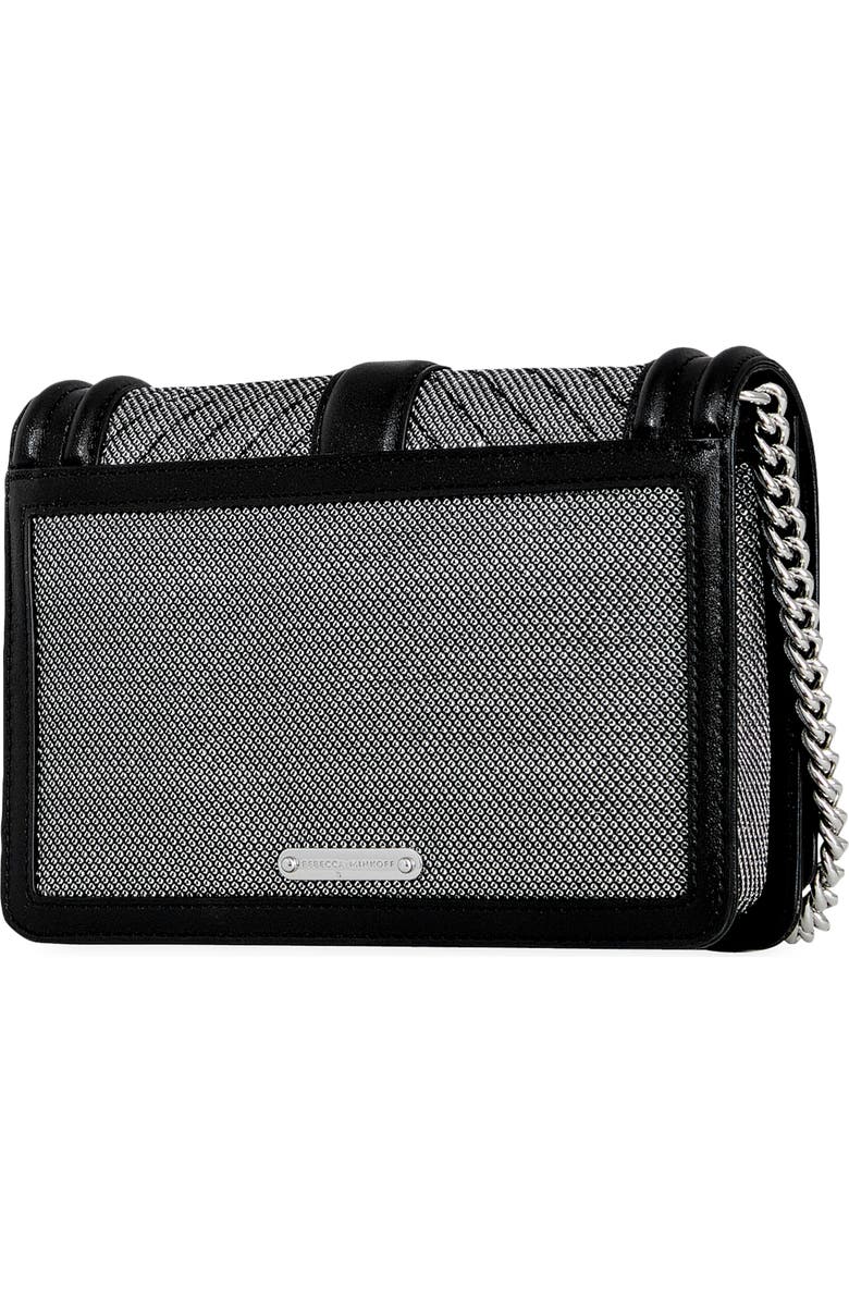 Rebecca Minkoff Small Chevron Quilted Love Crossbody, Alternate, color,