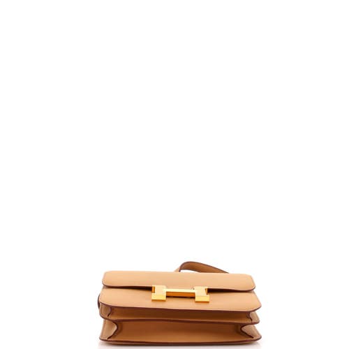 Pre-owned Hermes Hermes Constance Bag Swift 18 In Brown