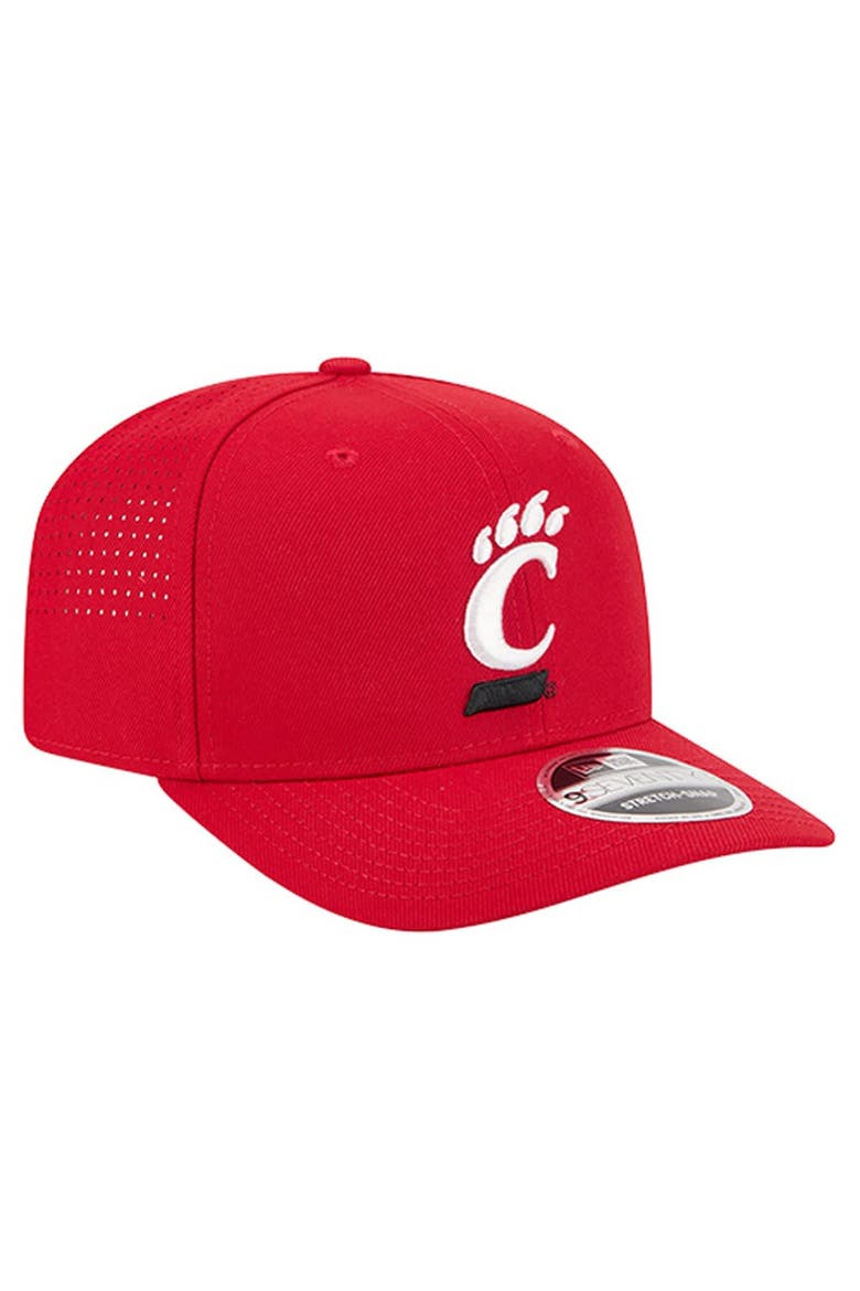 Men's New Era  Red Cincinnati Bearcats Team 9SEVENTY Adjustable Hat, Alternate, color, Red