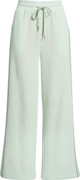 CITY BLUES Contrast Stitch Waffle Knit Lounge Pants