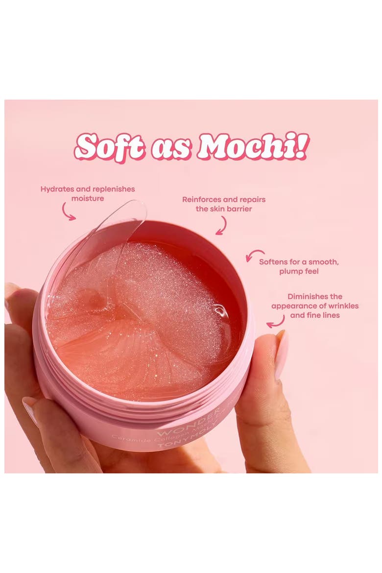 Wonder Ceramide Collagen Mochi Eye Patches, Alternate, color, NO COLOR