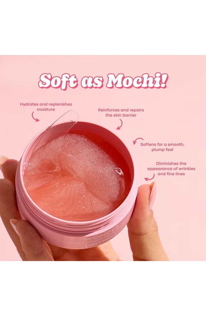 TONYMOLY Wonder Ceramide Collagen Mochi Eye Patches, Alternate, color, 