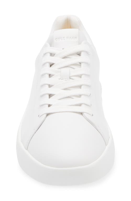 Cole Haan Grand Hurrion Cup Ltt Low Top Sneaker In White