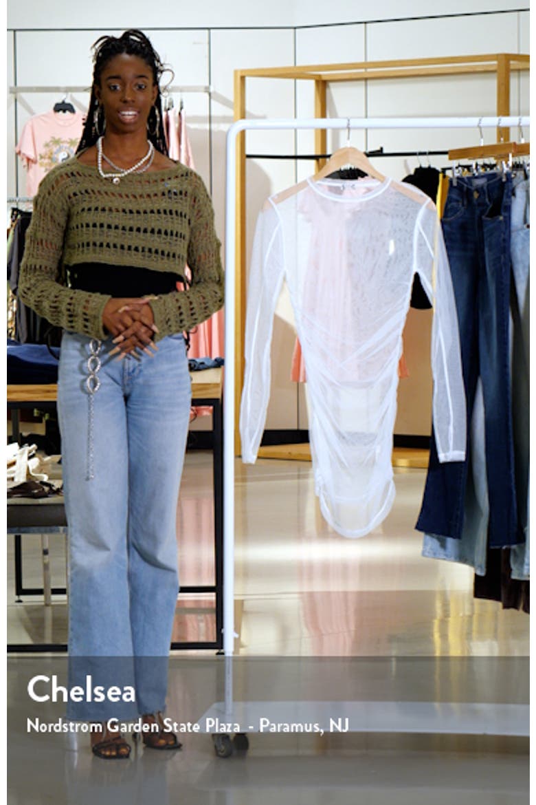 Last Layer Sheer Mesh Top video