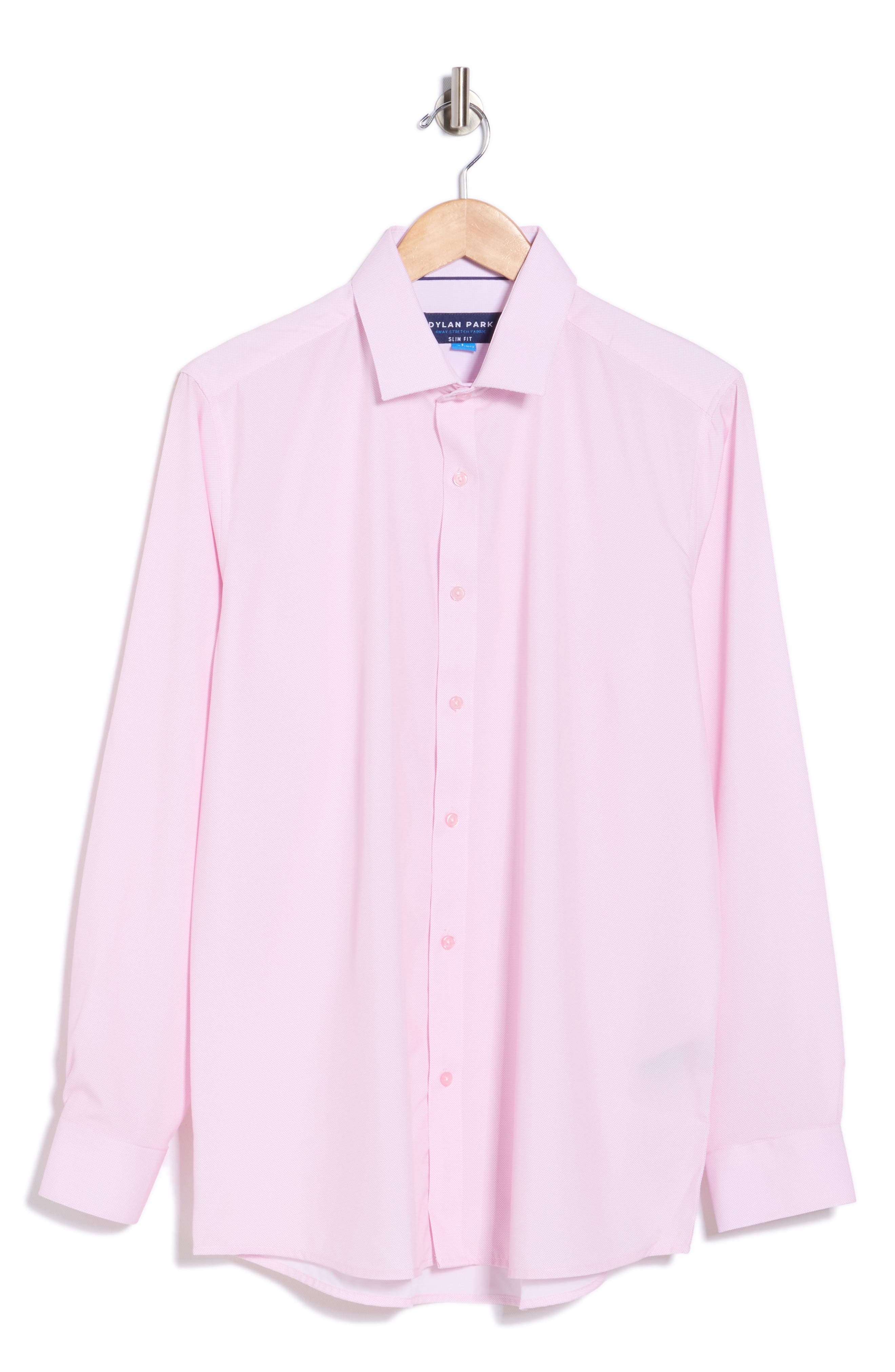 Slim Fit Perfect Stretch Long Sleeve Button Down Shirt - image 5