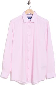 DYLAN PARK Slim Fit Perfect Stretch Long Sleeve Button Down Shirt