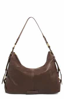 AMERICAN LEATHER CO. Thayer Perfect Leather Hobo Bag