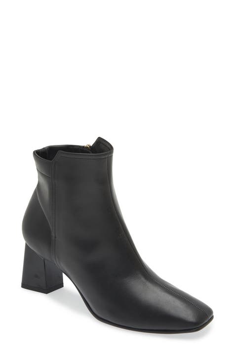 Nordstrom leather booties best sale