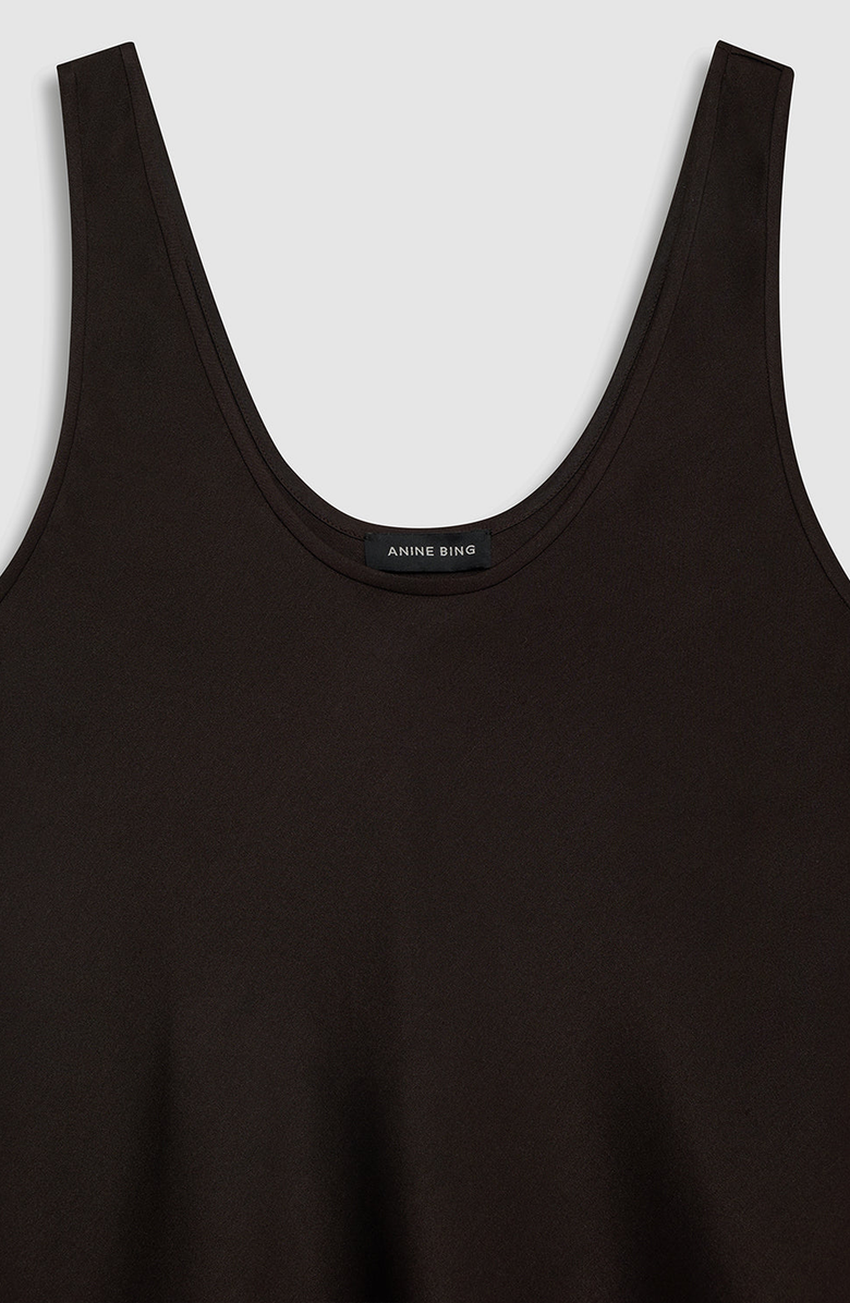 ANINE BING Lea Top, Alternate, color, Deep Brown