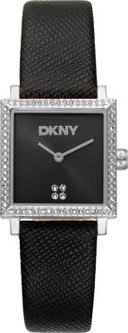 DKNY L 173 Leather Strap Watch