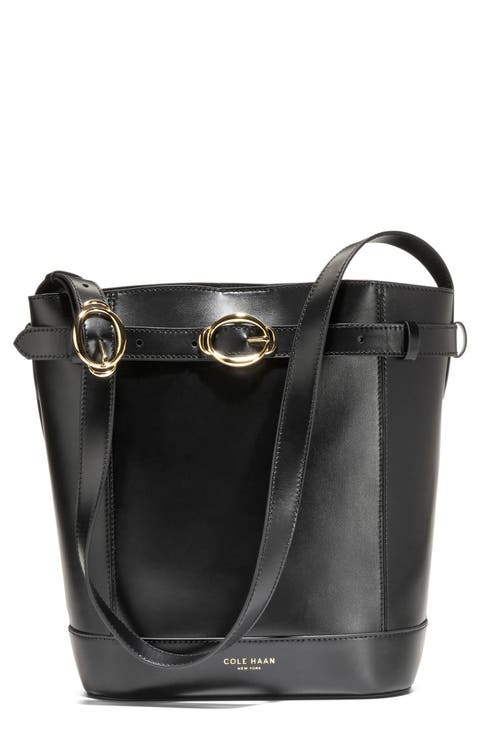 Alexandria Leather Bucket Bag