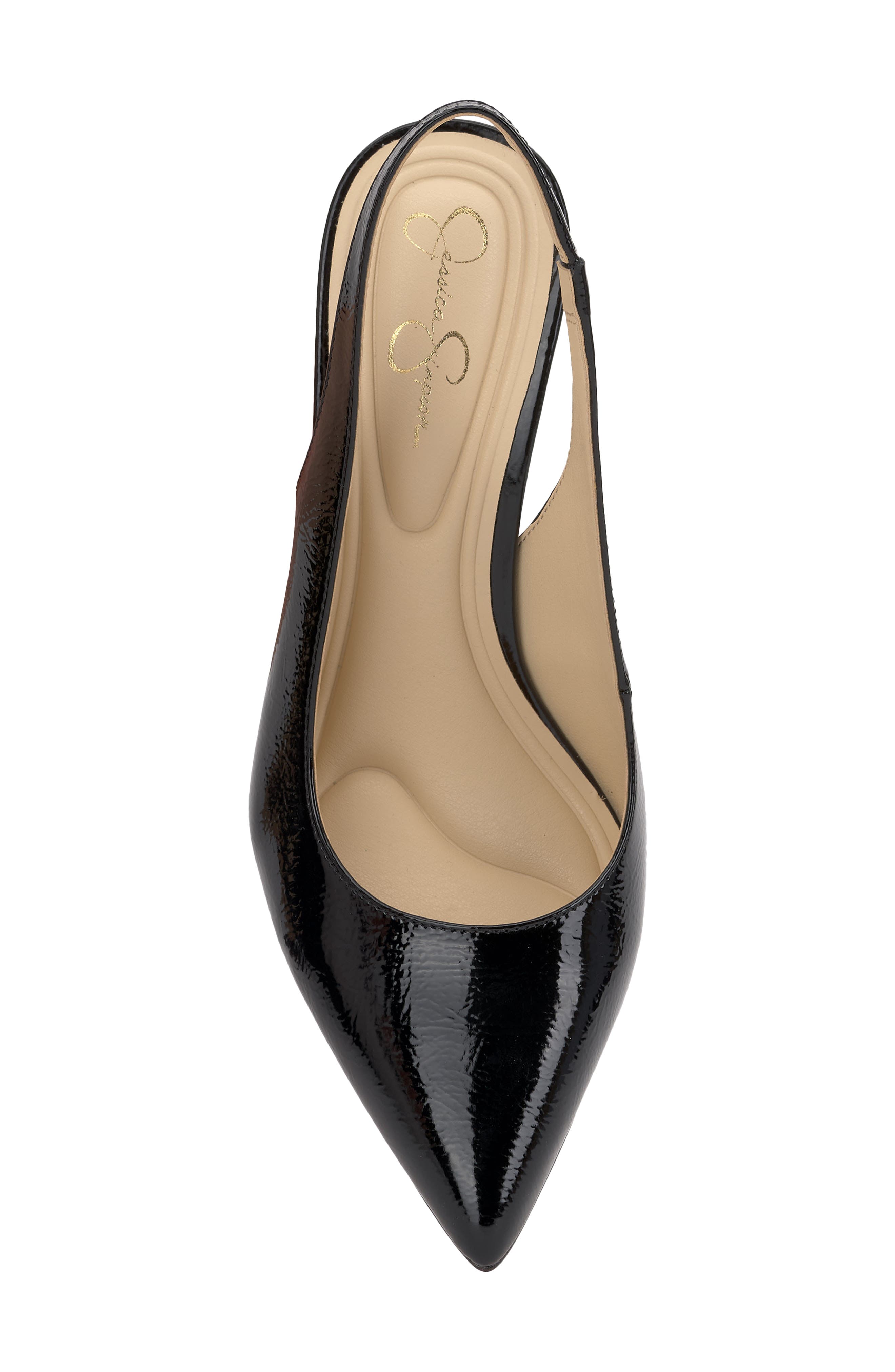 Jessica Simpson Noula Slingback Pointed Toe Pump, Alternate, color, 