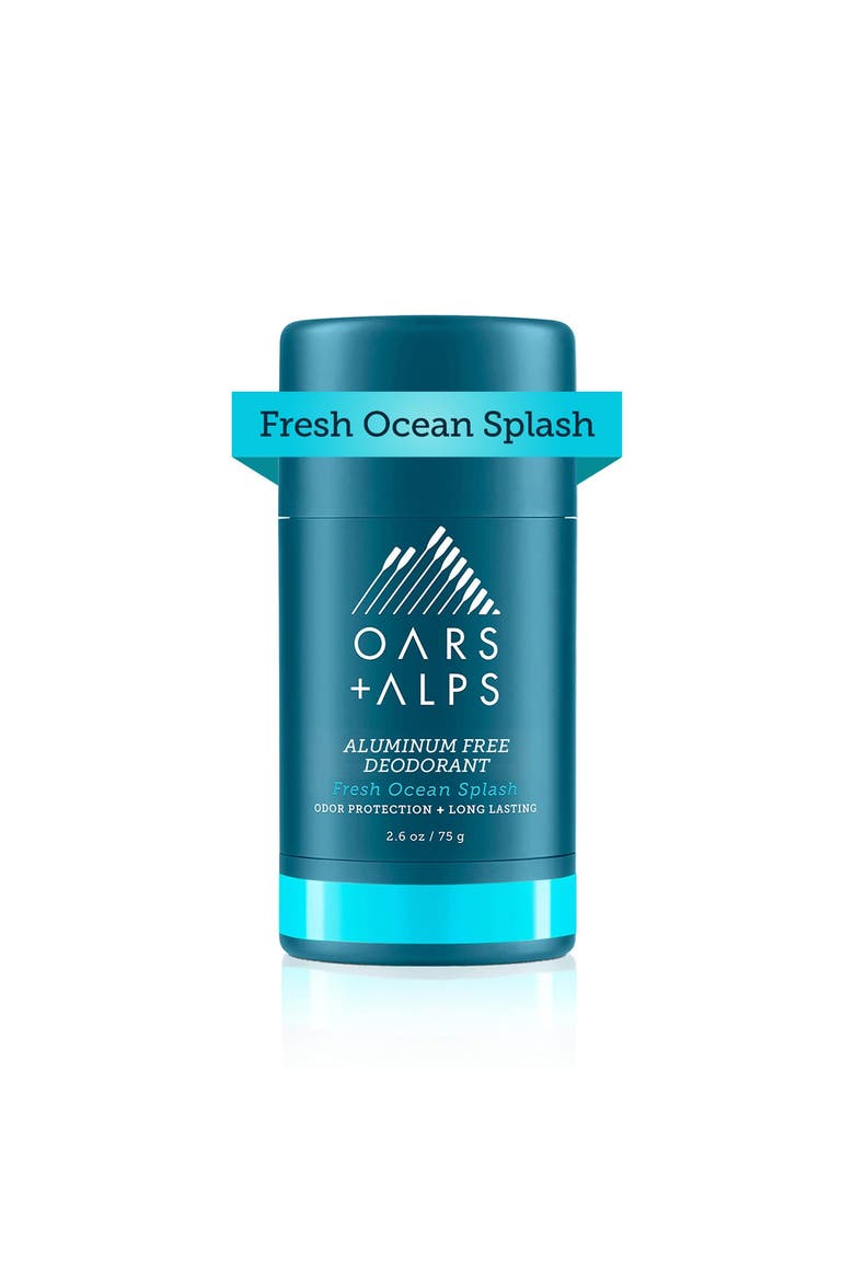 Aluminum-Free Deodorant - Fresh Ocean Splash, Main, color, Blue