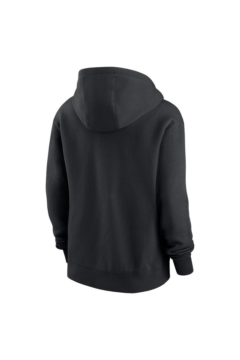 Women's Nike Black Baltimore Ravens Club Fleece Pullover Hoodie, Alternate, color, Black