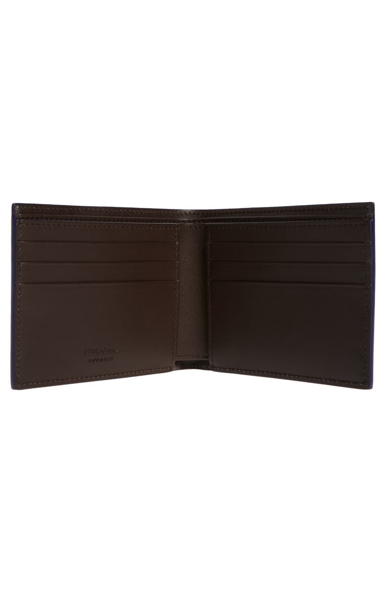 FERRAGAMO Ombré Leather Bifold Wallet, Alternate, color, 