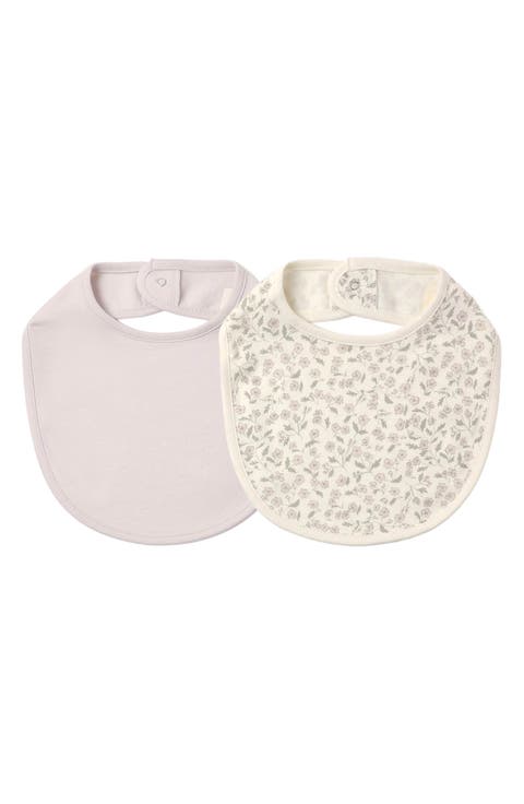 Kids' Set of 2 Snap Bibs
