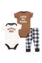  Brown Navy Mamas Boy Short