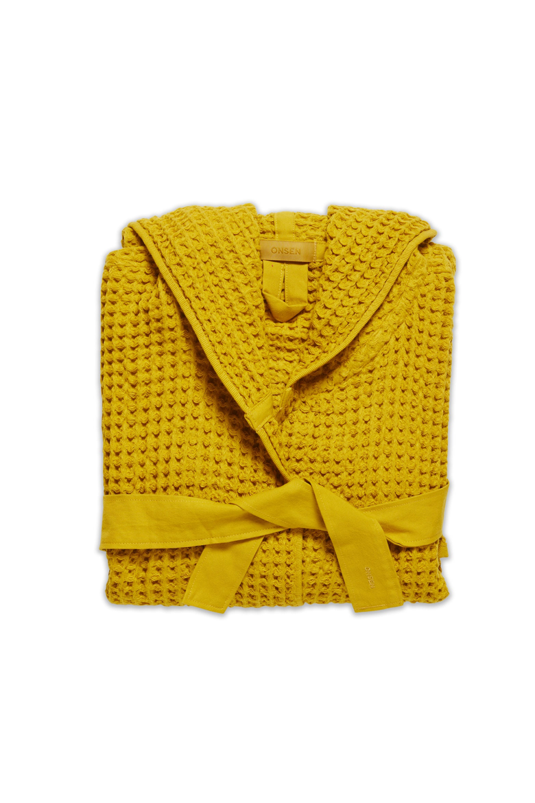 Bath Robe, Alternate, color, Ochre