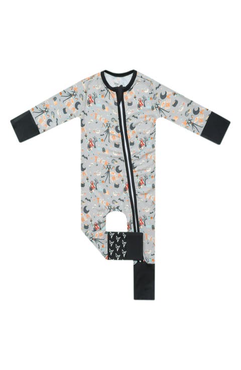 Nightmare Before Christmas Convertible Zip-Up Footie (Baby)