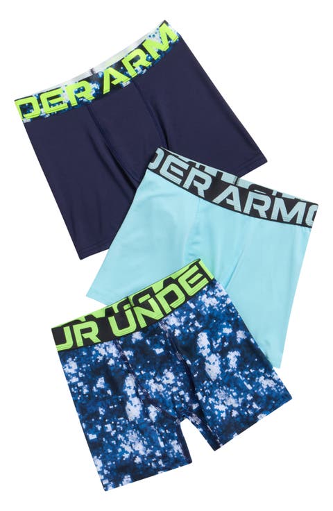 Kids' Assorted 3-Pack UA Performance Tech™ Boxer Briefs