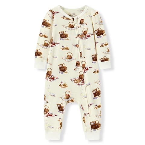 Organic Cotton Zipper Pajama (Baby)