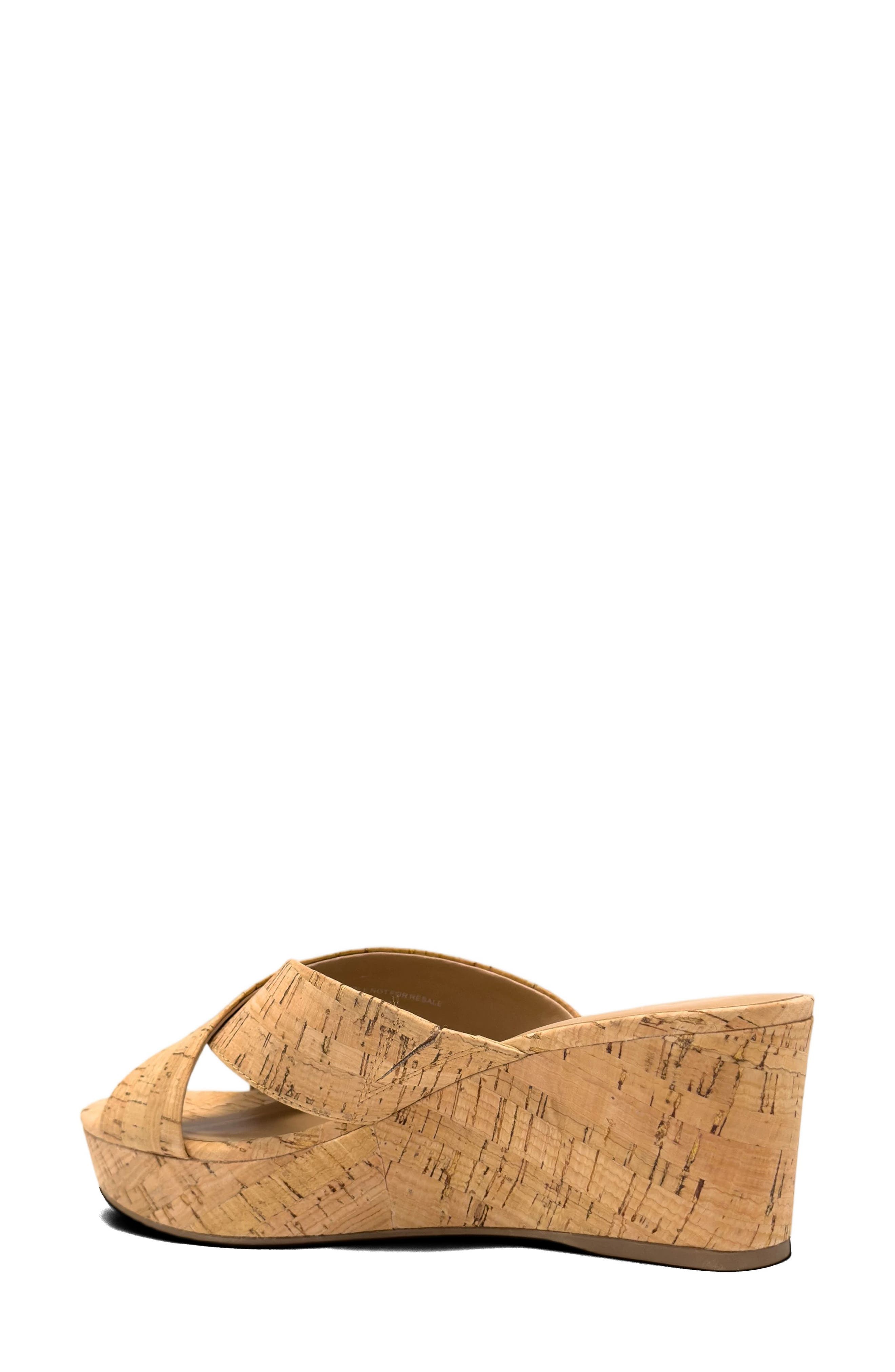 Aerosoles Cruis Platform Wedge Sandal, Alternate, color, Natural