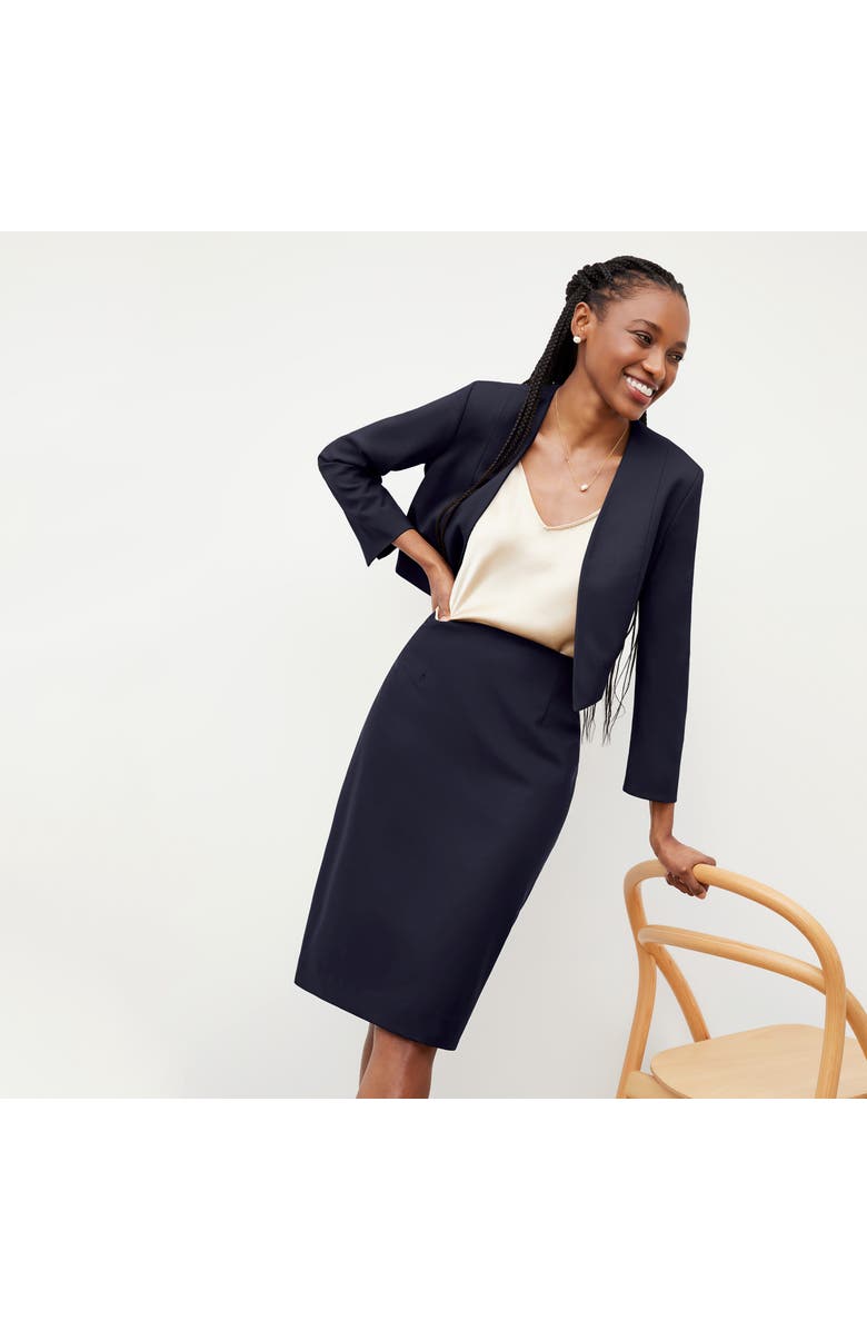 M.M.LaFleur Cobble Hill Skirt - Washable Wool Twill, Alternate, color, 