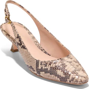 【Cole Haan】Women's Tayla Kitten Heel Sling Pumps 45MM Cole Haan Tayla Slingback Kitten Heel Pump (Women) | Nordstrom