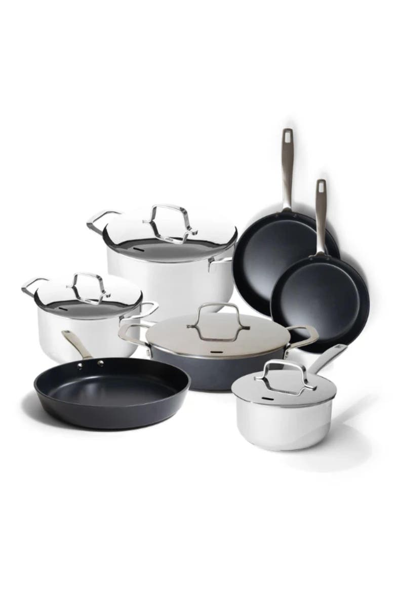 Alva Maestro 3 Piece Ceramic Nonstick Cookware Set, Main, color, 11-Piece Set