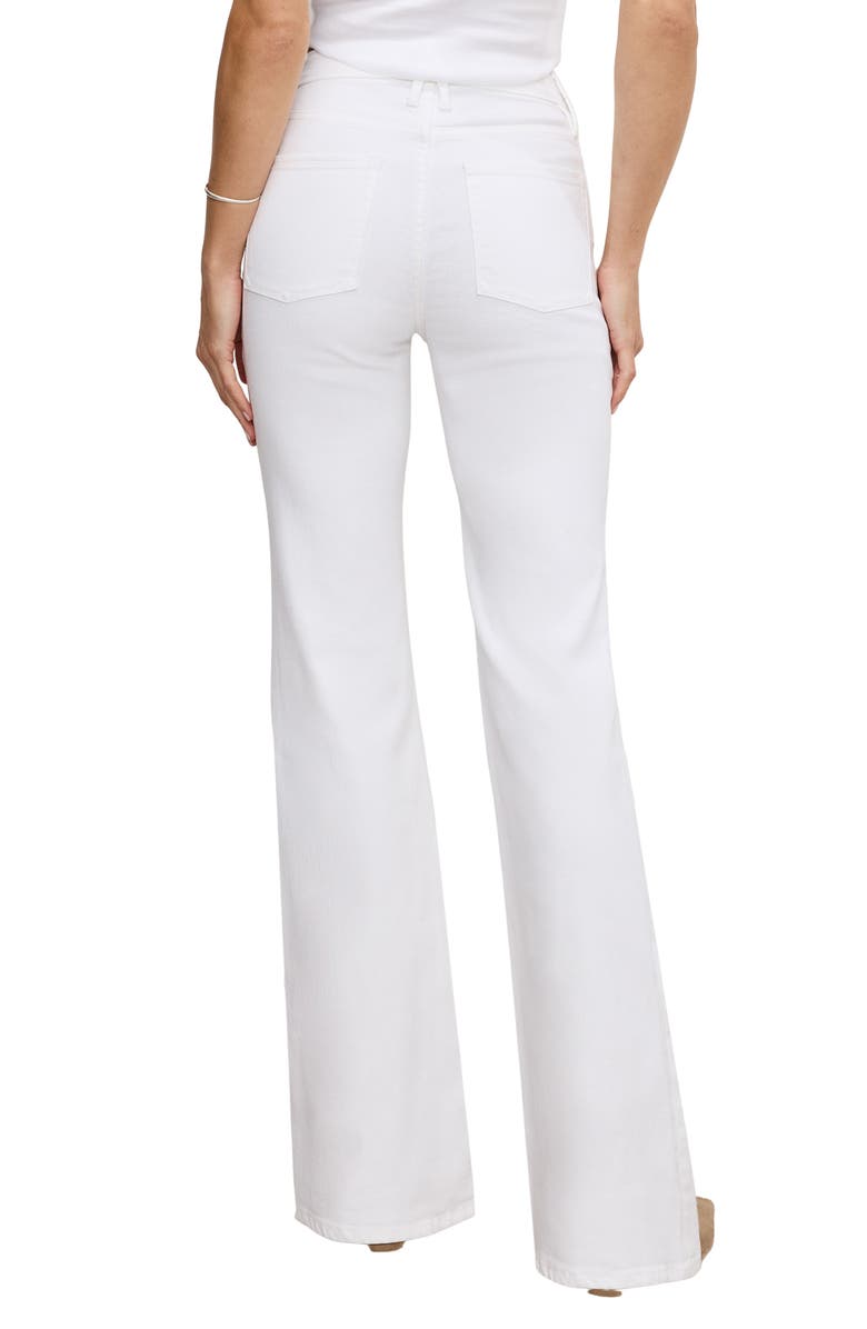 Good American Good Legs Flare Jeans, Alternate, color, 