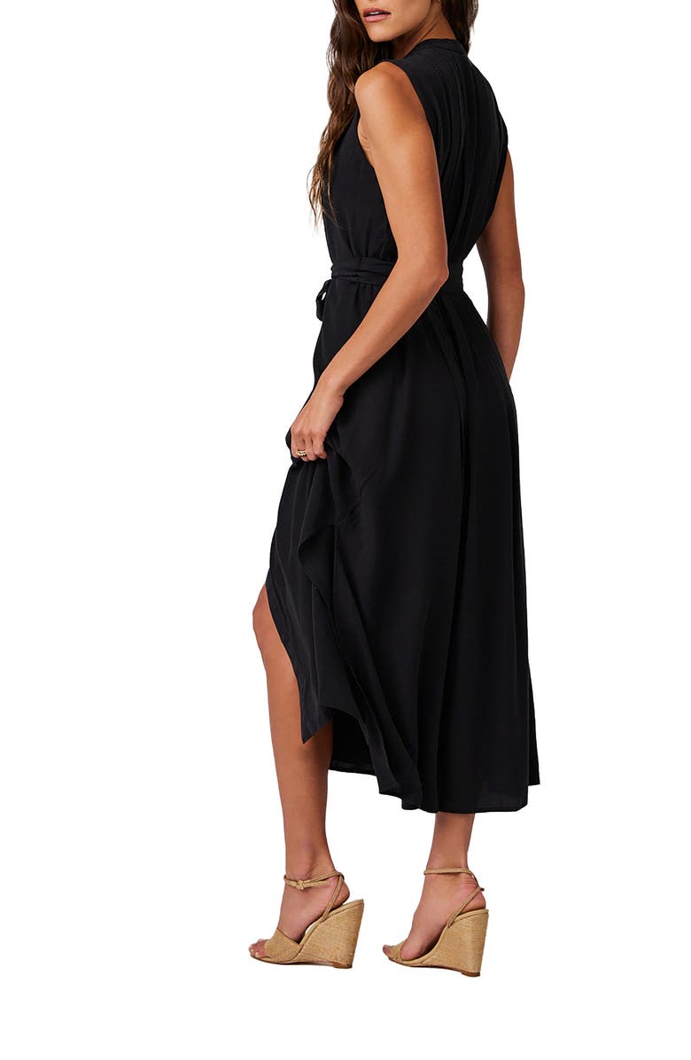 Bella Dahl Pintuck Detail Midi Dress, Alternate, color,