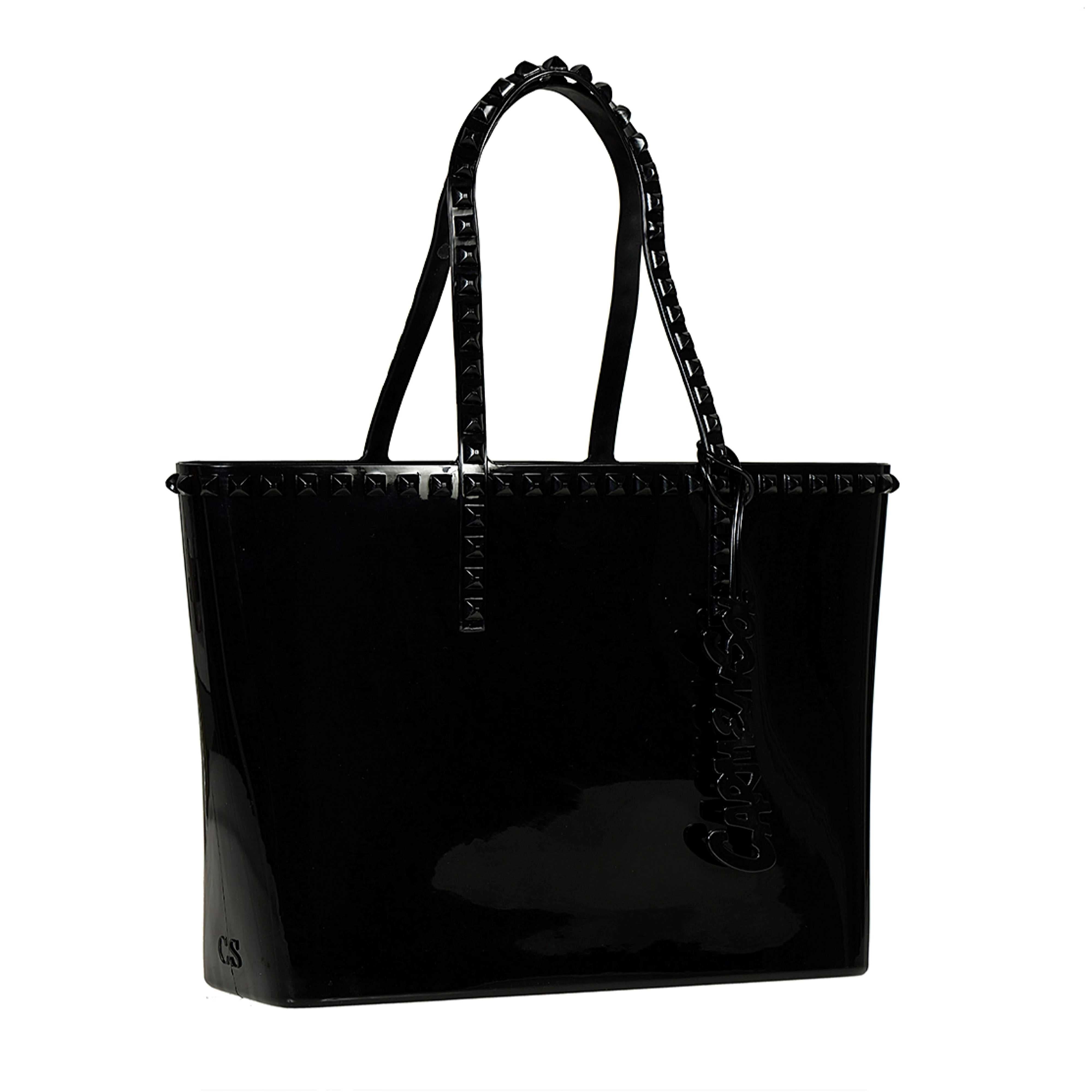 CARMEN SOL Seba Tote Bag, Main, color, Black