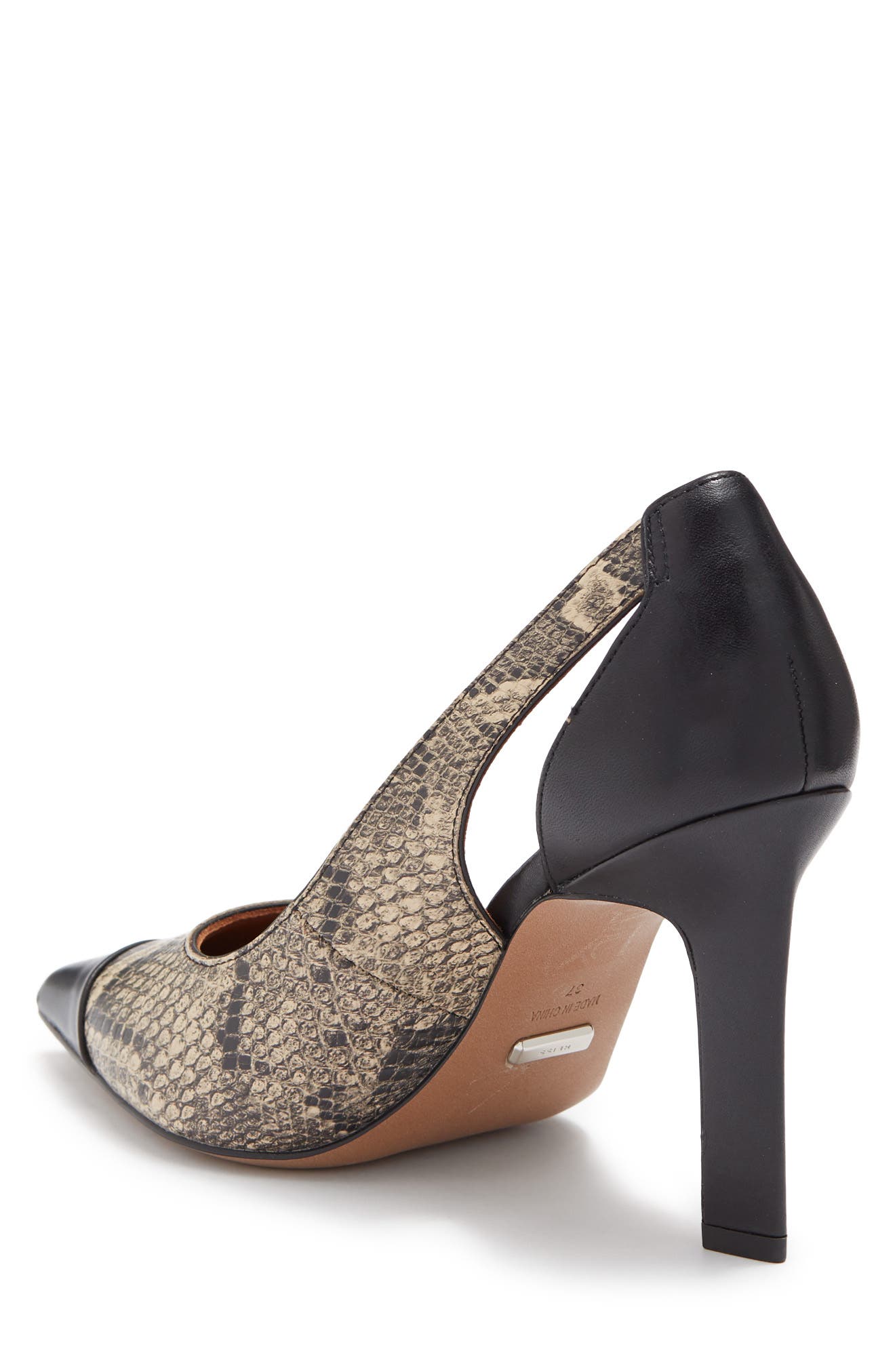Reiss Samara Cap Toe Pump, Alternate, color, 